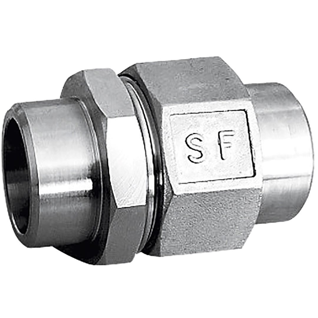 Reducing union BW>F NPT - 316L - Conical bearing