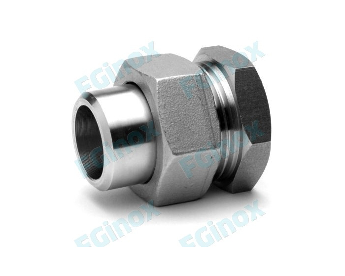 Reducing union BW>F NPT - 316L - Conical bearing