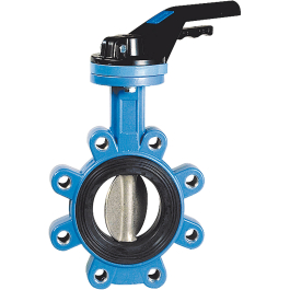 12 Cast Iron Butterfly Valve Wafer - EPDM Seat, Gear Operated