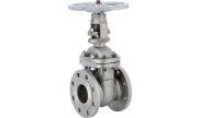 Cast stainless steel CF8M gate valve 148 RF PN16 DIN F4