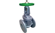 Ductile iron gate valve 159 high temperature RF PN16 DIN F4