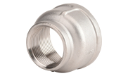 Stainless steel double reducing socket female BSP 2074