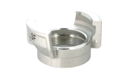 Aluminium Guillemin symmetrical female coupling without lock 2416