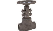 Carbon steel A150N globe valve 417 TRIM 5 800 lbs SW