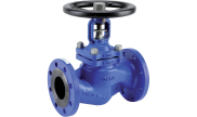 Carbon steel globe valve 475 RF PN40 with stainless steel bellow