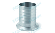 Fluted clamp ferrule