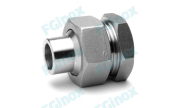 Reducing union F>BW NPT - 316L - Conical bearing