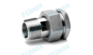 Equal union M/F NPT - 316L - Conical bearing