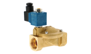 Brass solenoid valve ESM 86 servo-assisted normally closed