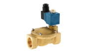 Brass solenoid valve ESM 86 servo-assisted normally closed - ACS