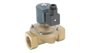 Brass solenoid valve VSO 84 direct acting normally closed