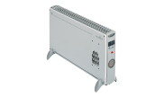 Convector and blowing radiator