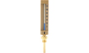 Plastic straight thermometer for industry 0°C/120°C