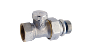 Thermador thermostatic female lockshield valve straight type