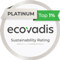 Ecovadis platinum medallion