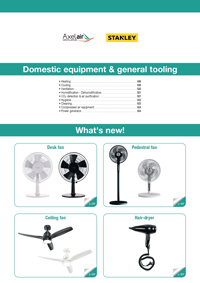 Open chapter Domestic equipment & general tooling