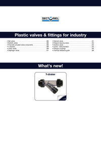 Open chapter Plastic valves & fittings for industry